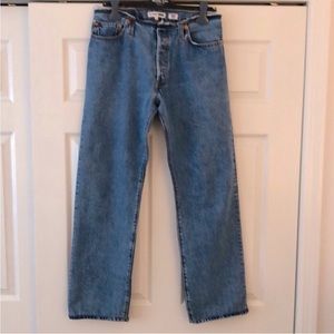 Re/Done X Levi’s Raw Waist 90s jean